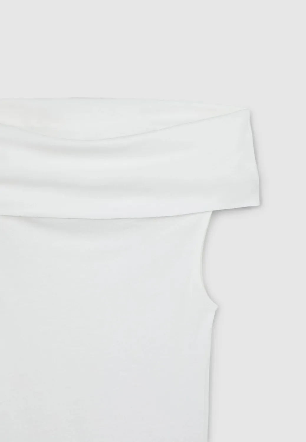 Calliope t-shirt femme épaules dénudées coton uni