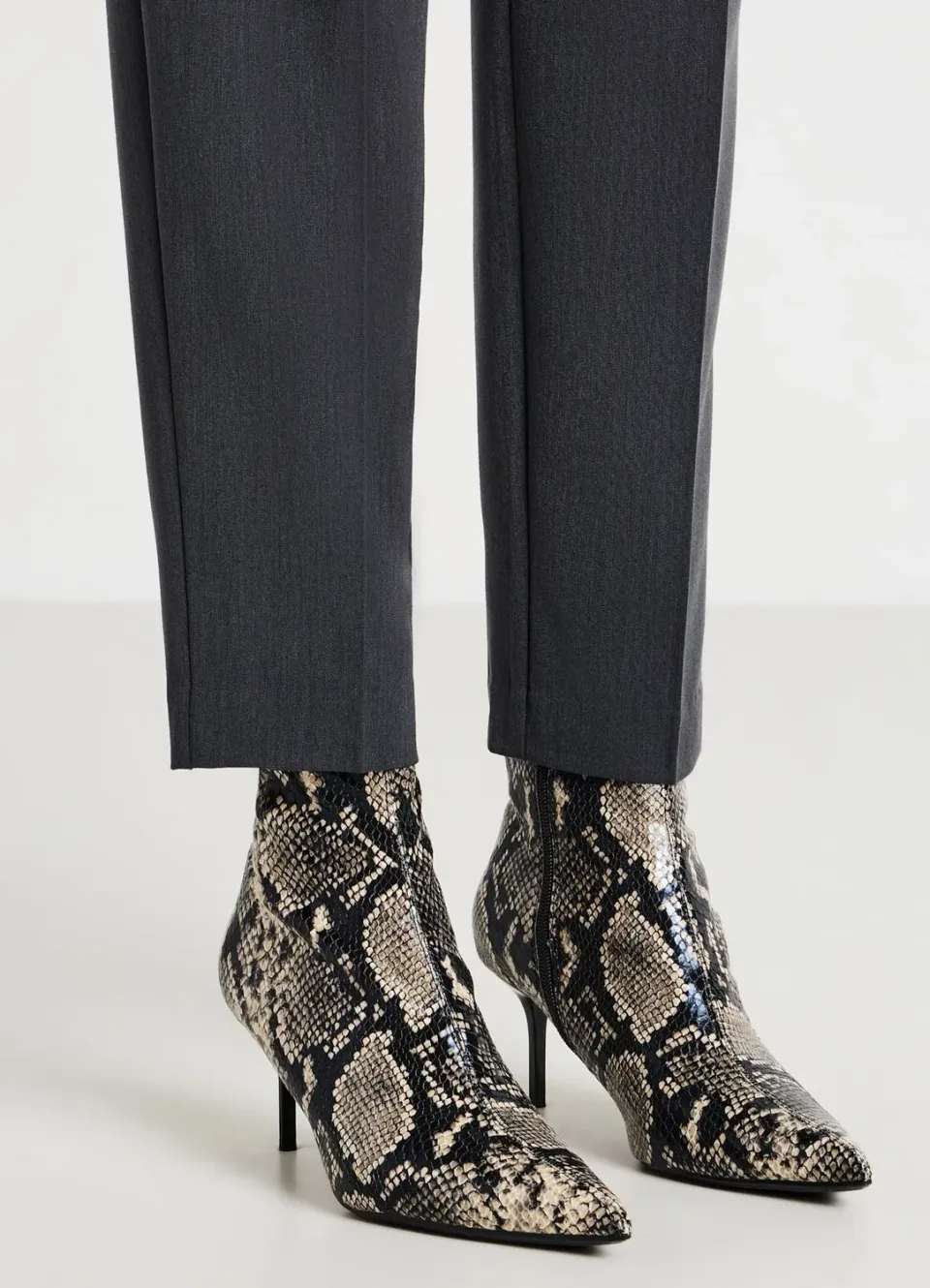Calliope bottines animalier femme talon 7 cm