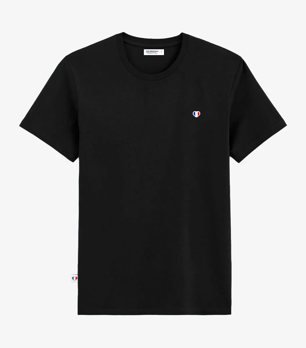 Cocorico French Club t-shirt homme noir coton