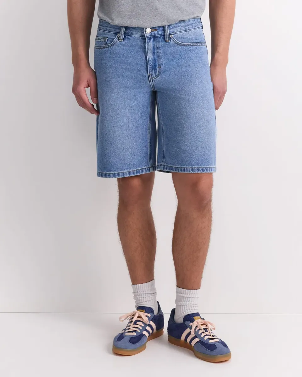 Sportscraft Aaran Denim Short jean indigo homme