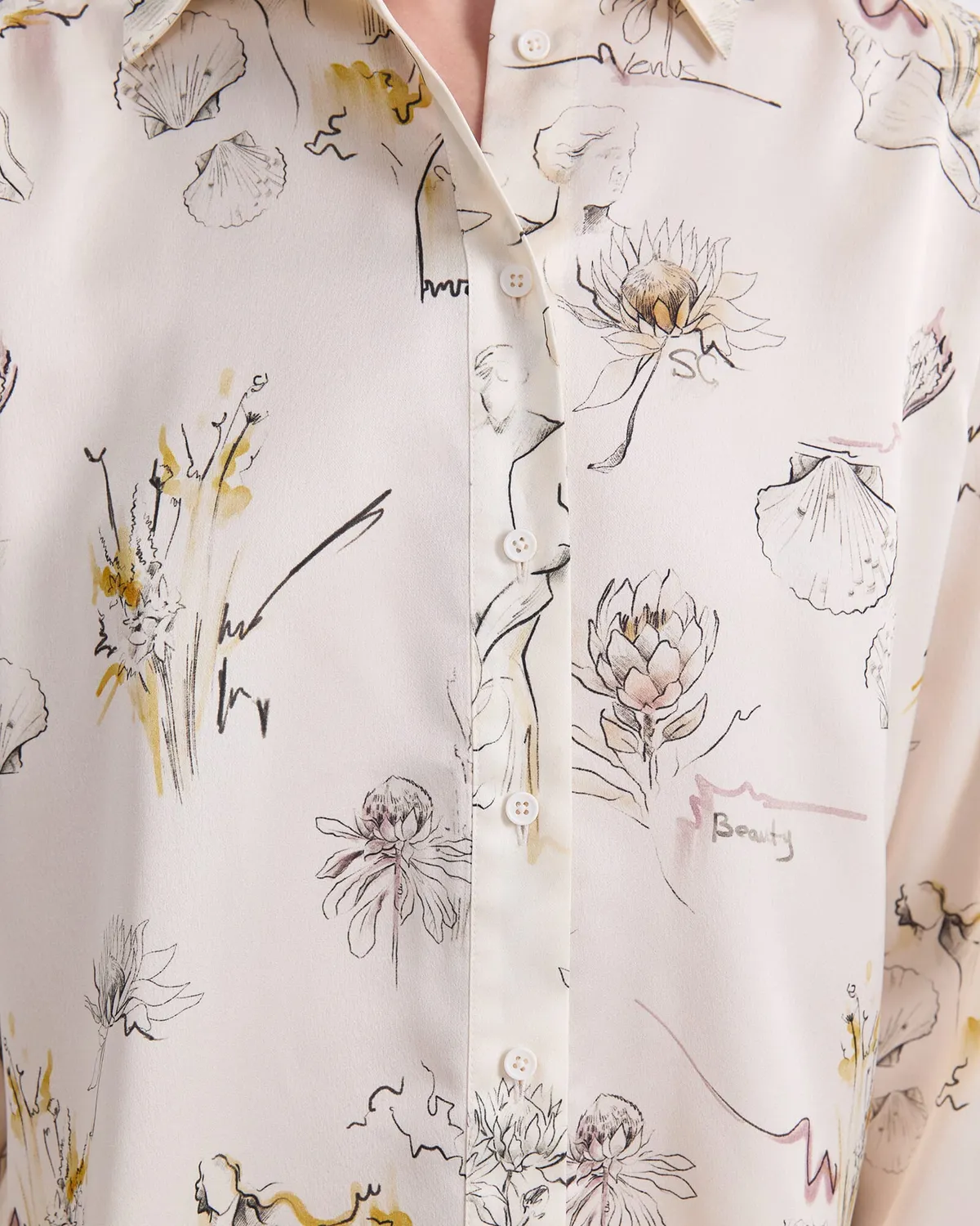 Sportscraft Yara Print Shirt chemise imprimée coton