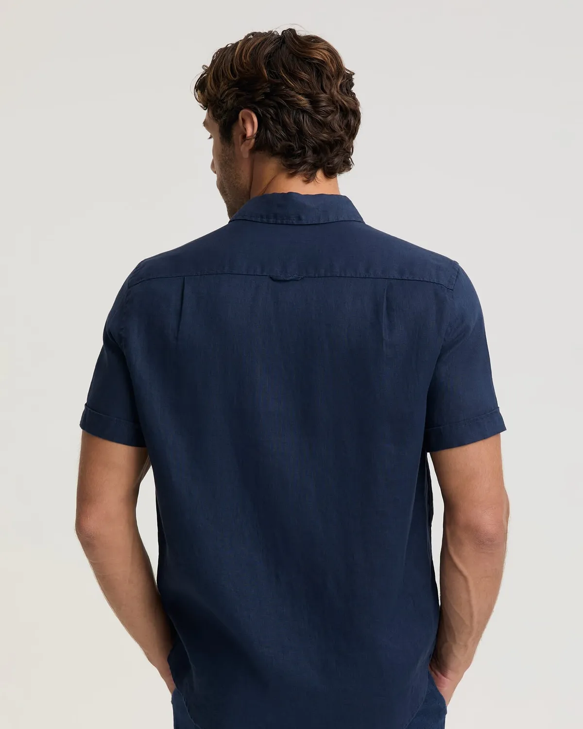 Sportscraft 207748 chemise lin homme manches courtes
