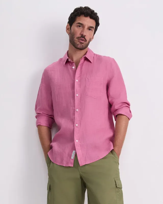 Sportscraft Delave chemise lin manches longues homme