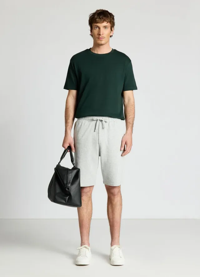 Calliope short de sport homme uni coupe régulière