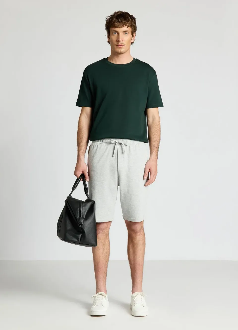 Calliope short de sport homme uni coupe régulière