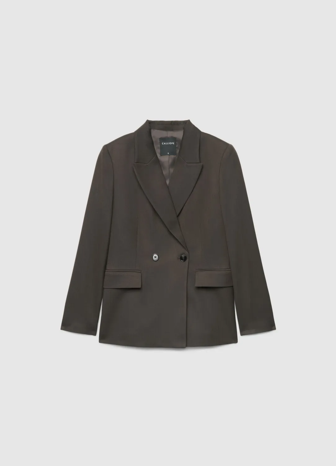 Calliope doppiopetto veste blazer double boutonnage