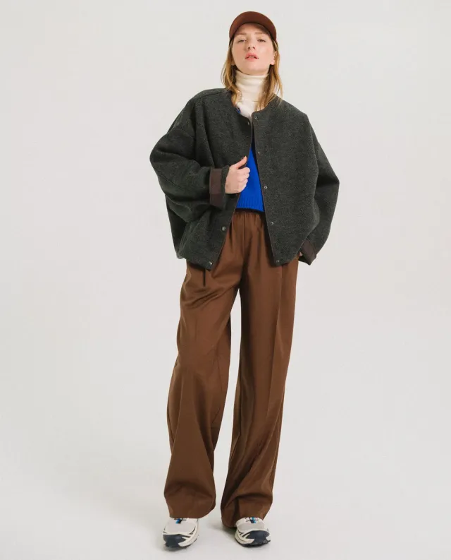 TINSELS CELAN pantalon ginger gabardine souple