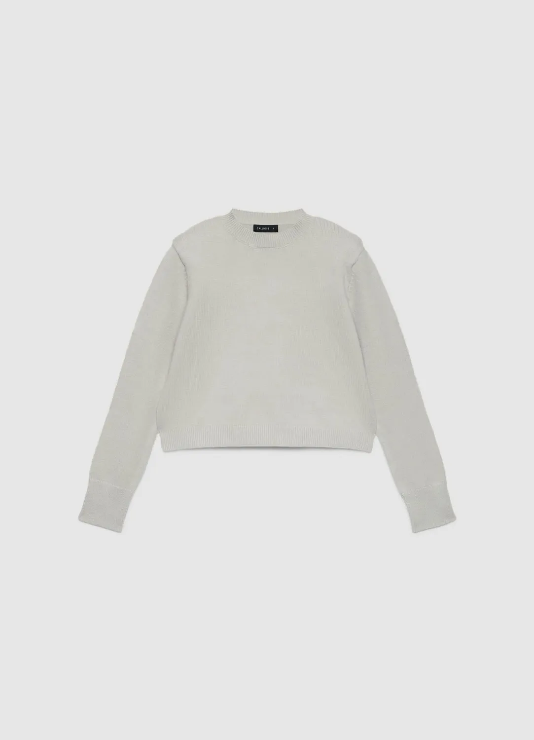 Calliope pull col rond femme coupe boxy