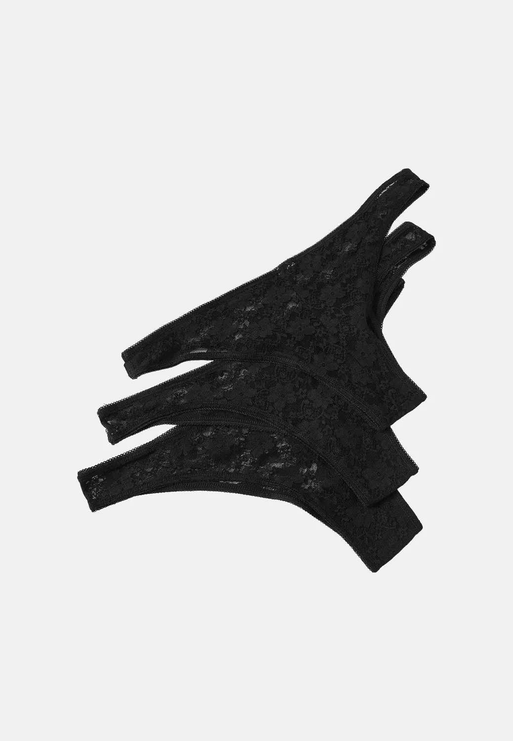 Calliope Brasiliana lot 3 slips brésiliens dentelle femme