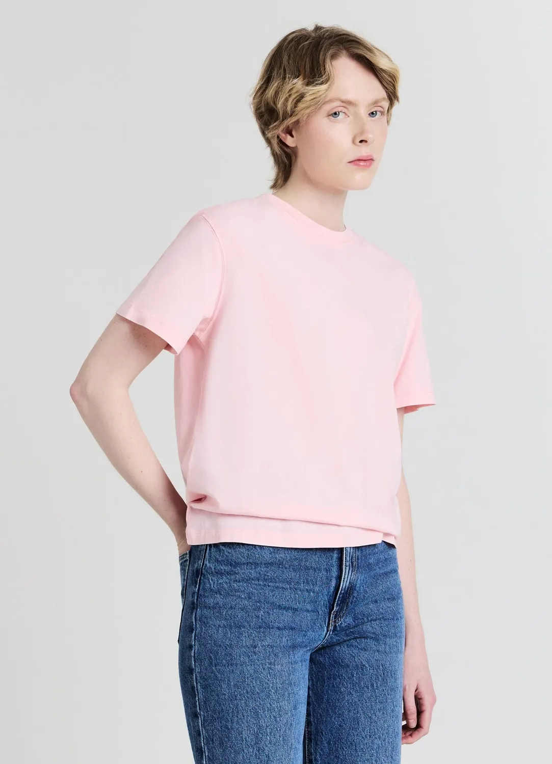 Calliope t-shirt femme coton effet délavé