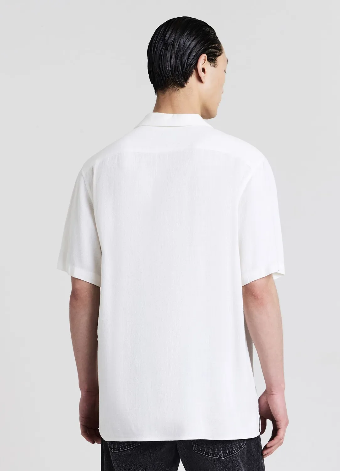 Calliope Chemise bowling homme lin manches courtes