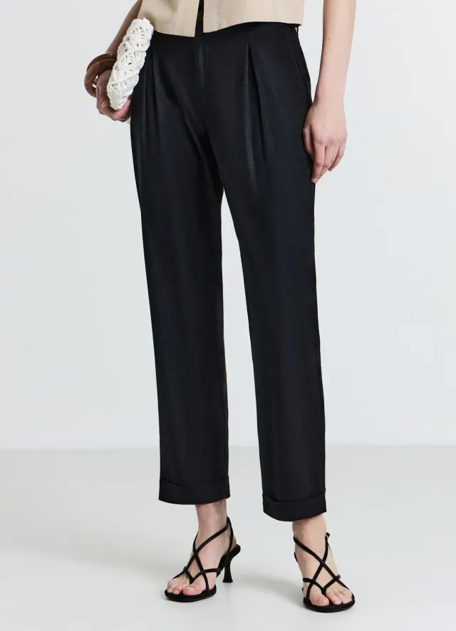 Calliope pantalon lin viscose femme poches françaises