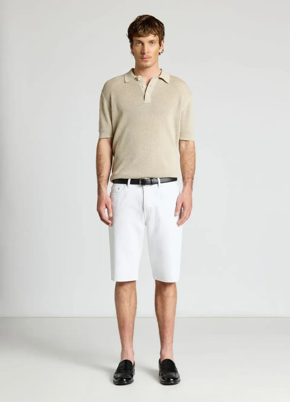 Calliope shorts en denim homme coupe regular 5 poches