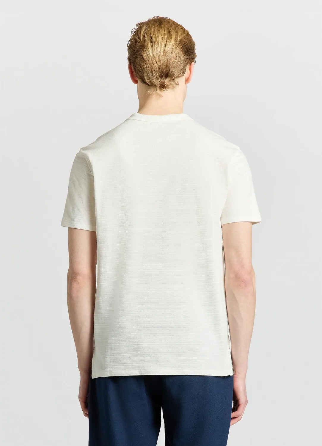 Calliope t-shirt col serafino homme manches courtes