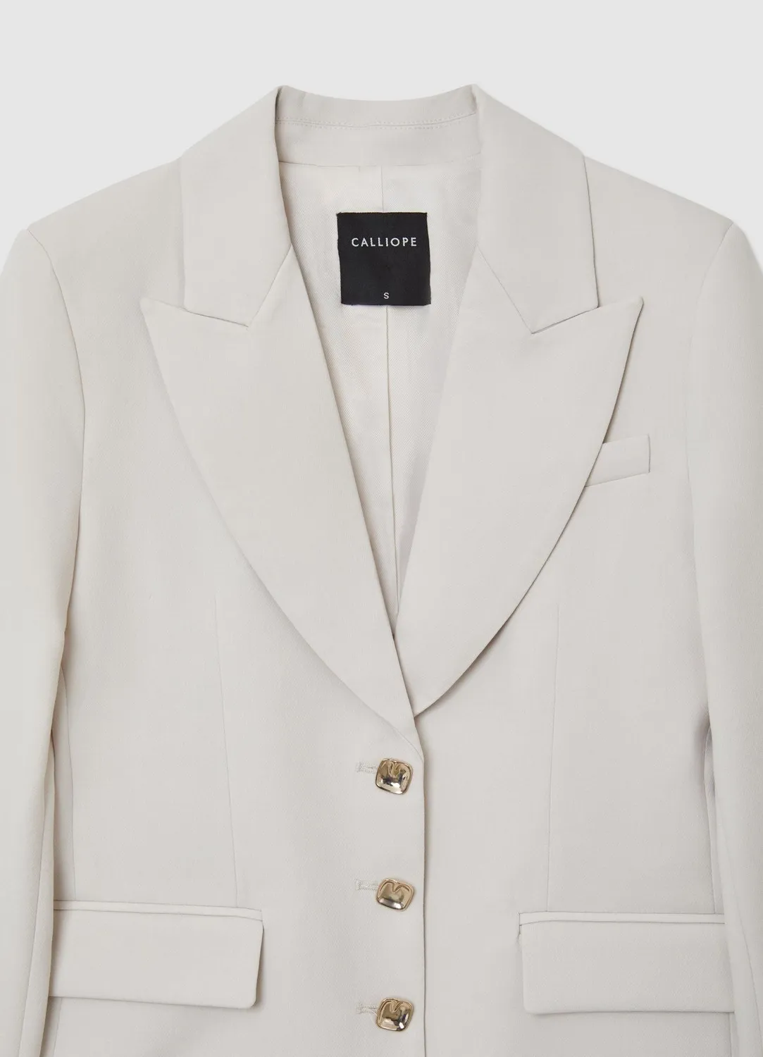Calliope Veste Monopetto femme boutons dorés
