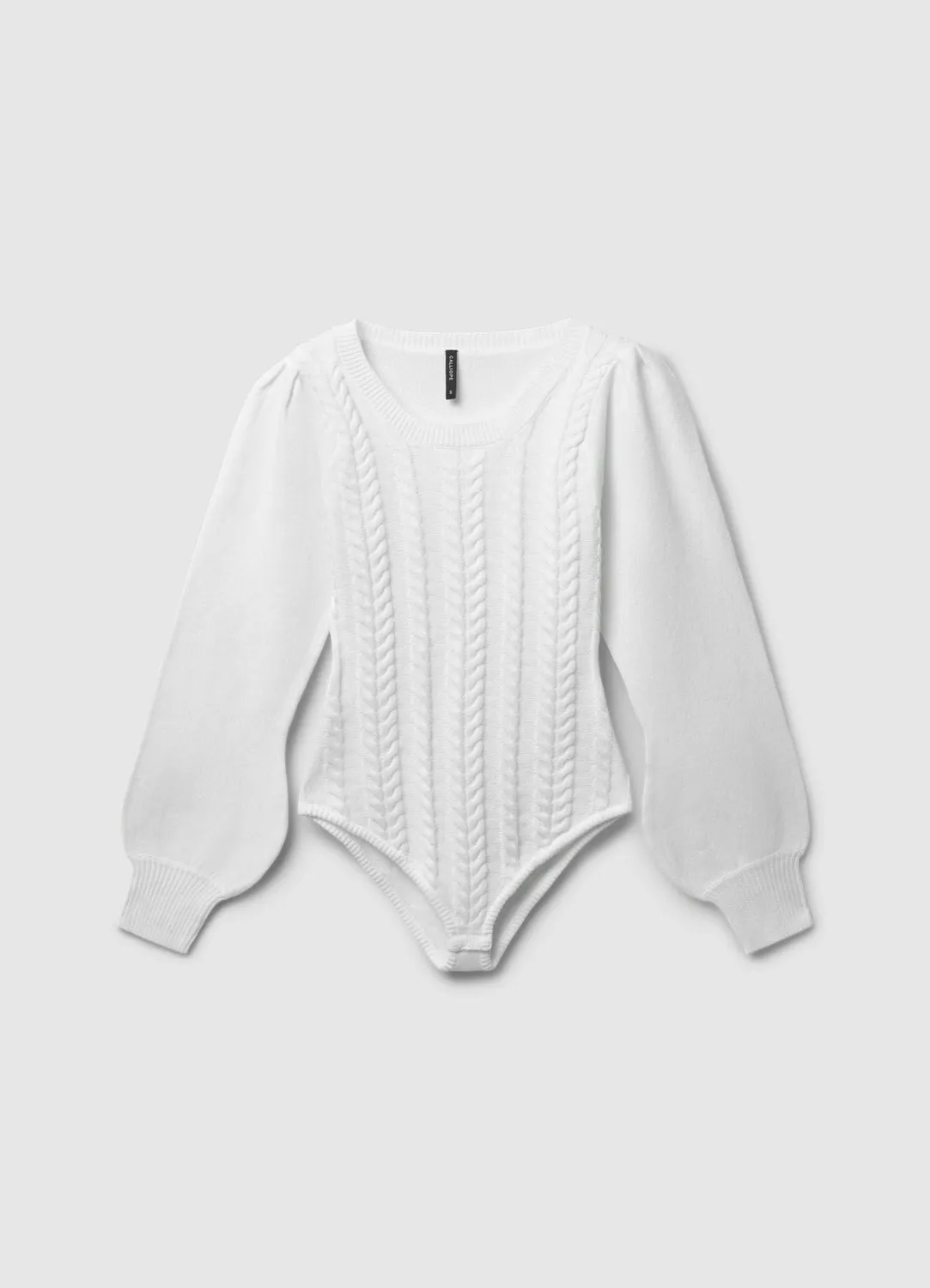 Calliope body maille femme taille S motif tresses