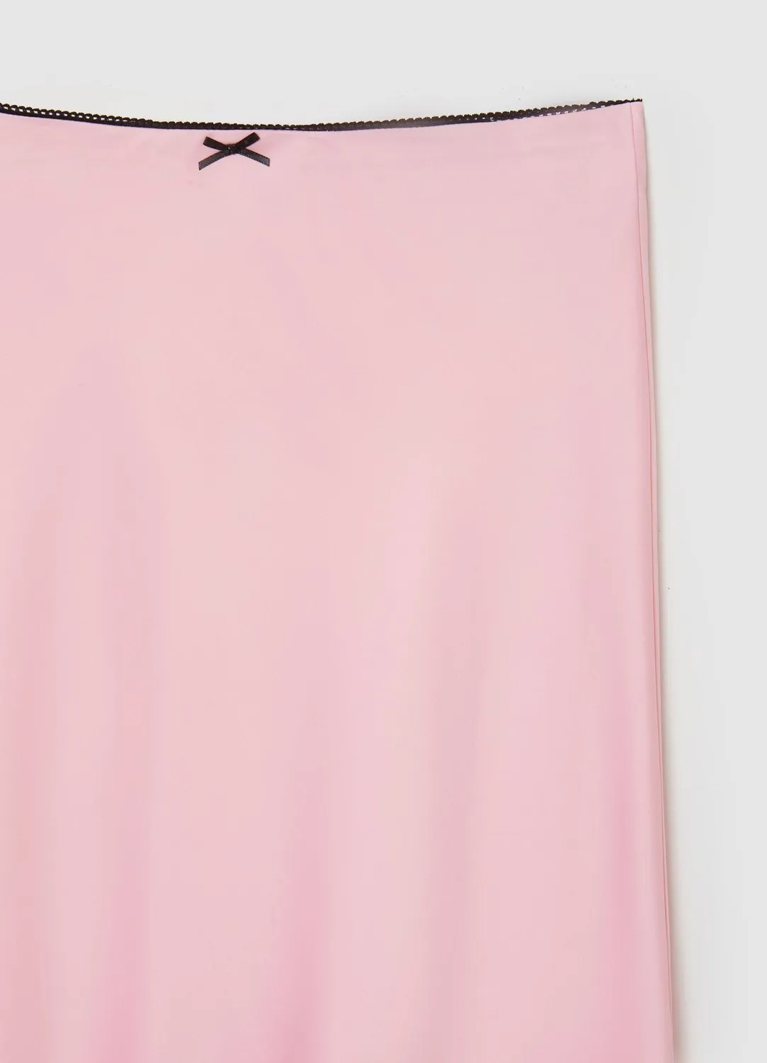 Calliope jupe midi femme S effet satin uni