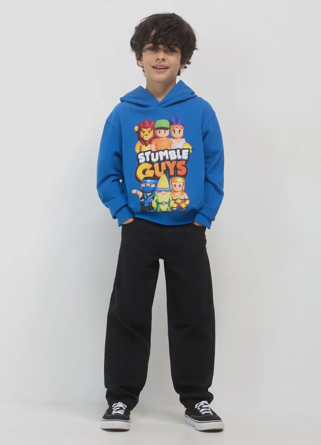 Calliope sweat à capuche Stumble Guys garçon coton