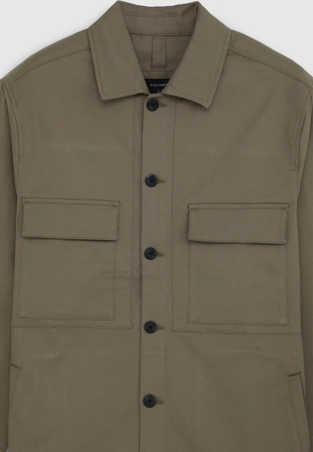 Calliope surchemise shacket homme coton