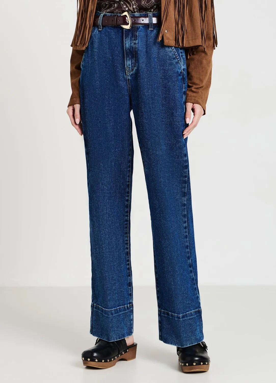 Calliope jean wide leg femme taille 40 coupe large