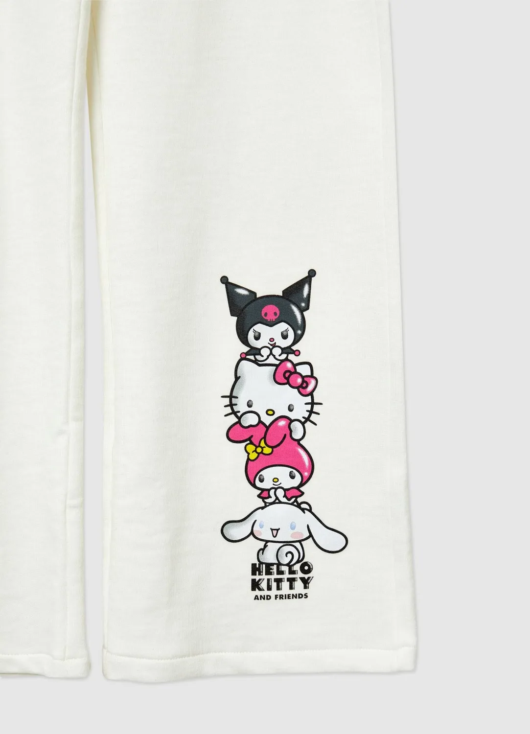 Calliope pantalon jogging Hello Kitty fille jambe droite