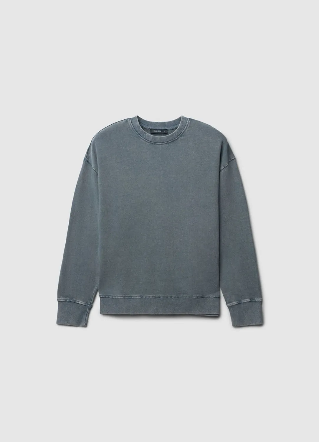 Calliope sweat col rond femme oversize coton