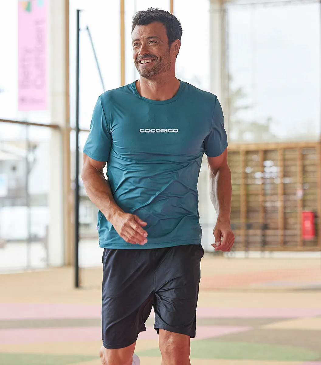 Cocorico Impact T-shirt Sport Homme Vert technique
