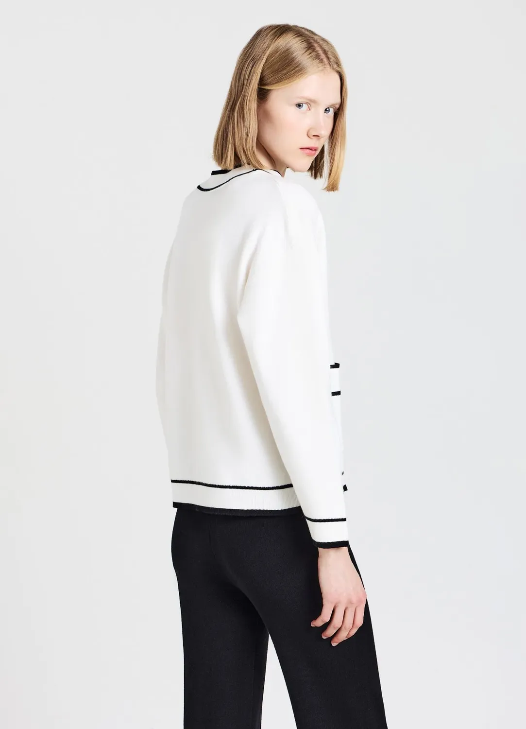 Calliope cardigan femme col V à boutons