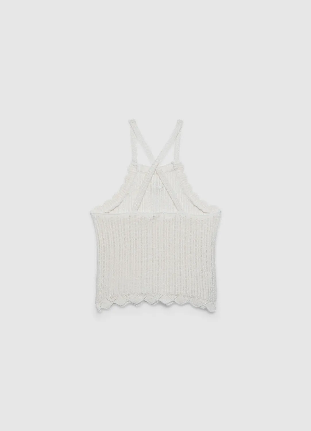Calliope Top Crochet Papillons Débardeur Fille