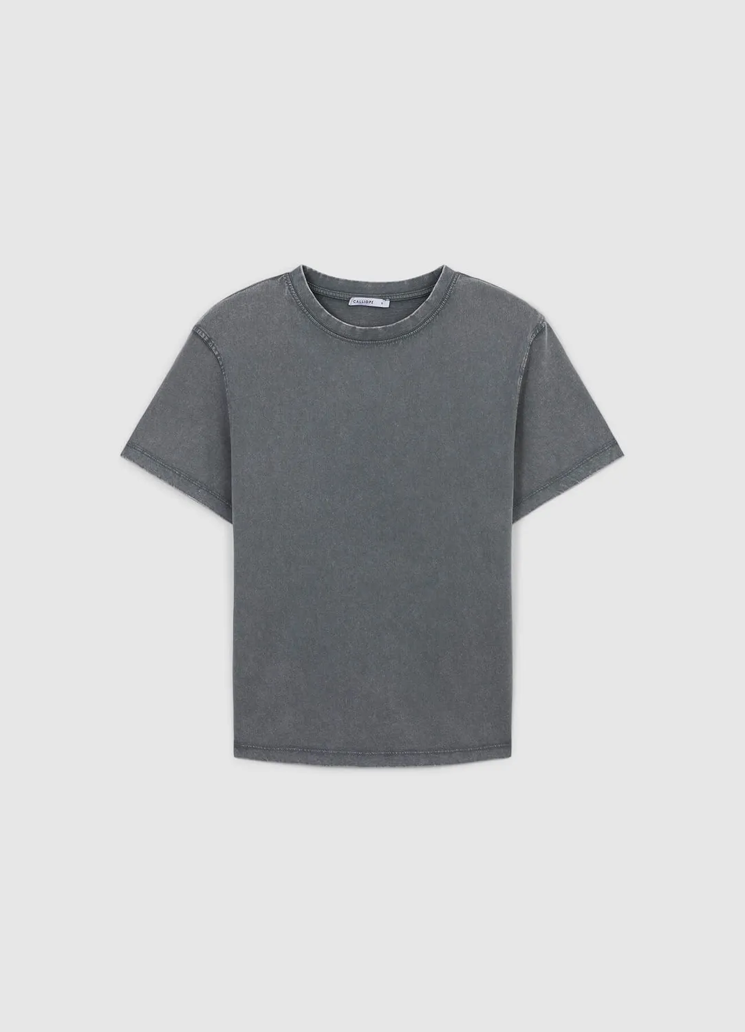 Calliope T-shirt effet délavé coton femme