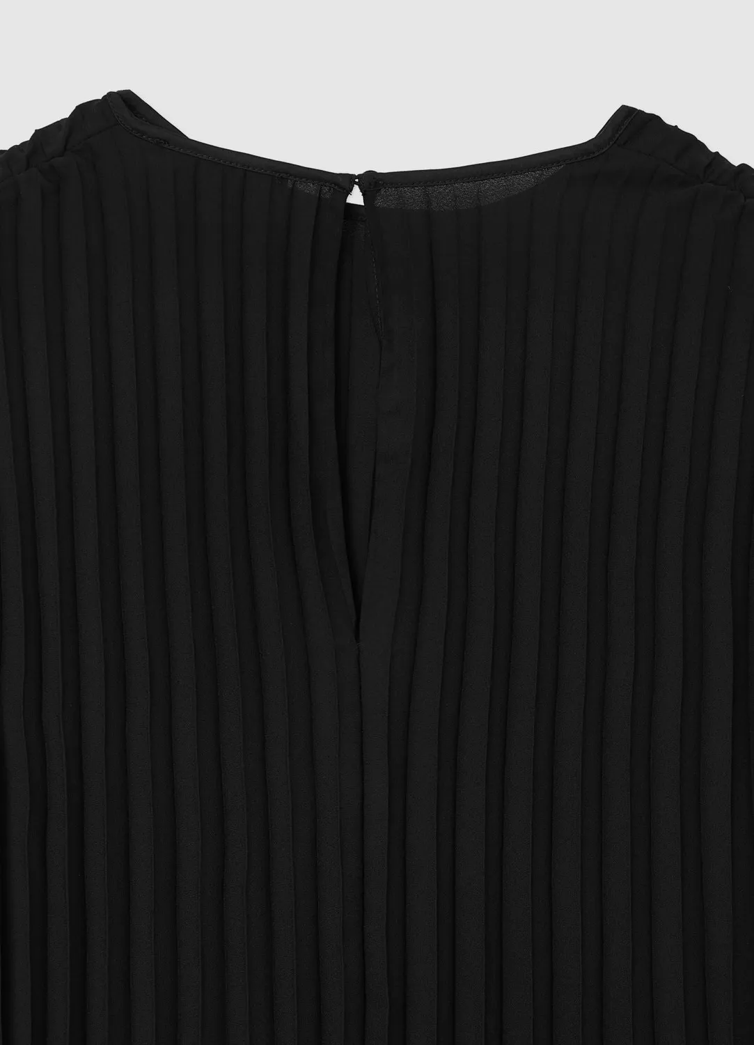 Calliope blouse plissée femme manches longues
