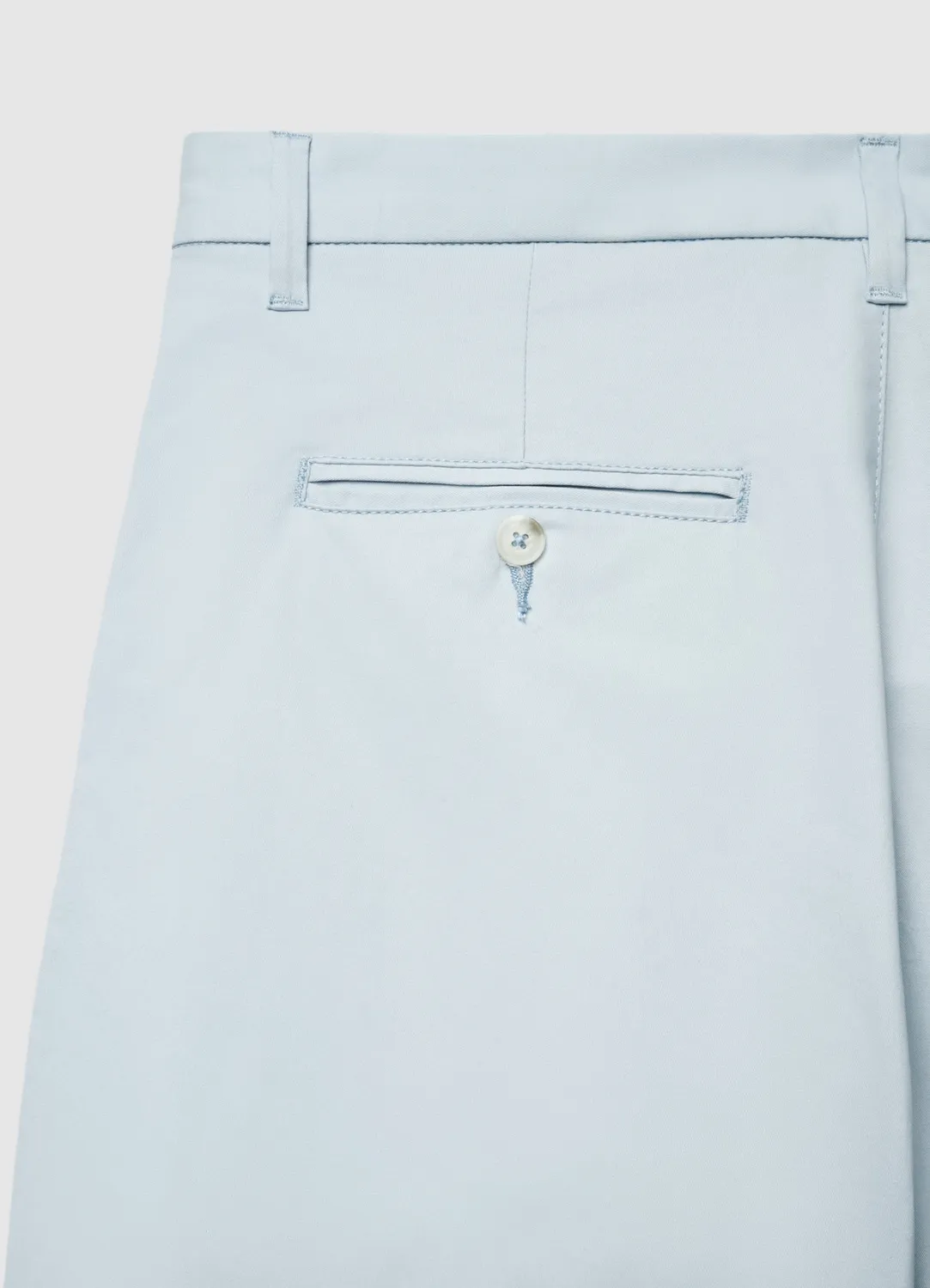 Calliope short chino homme uni coupe regular