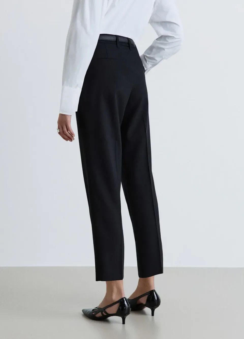 Calliope Pantalon pinces femme droit uni bureau