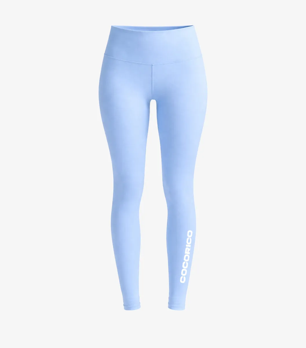Cocorico Impact Legging Sport Femme Ciel Opaque