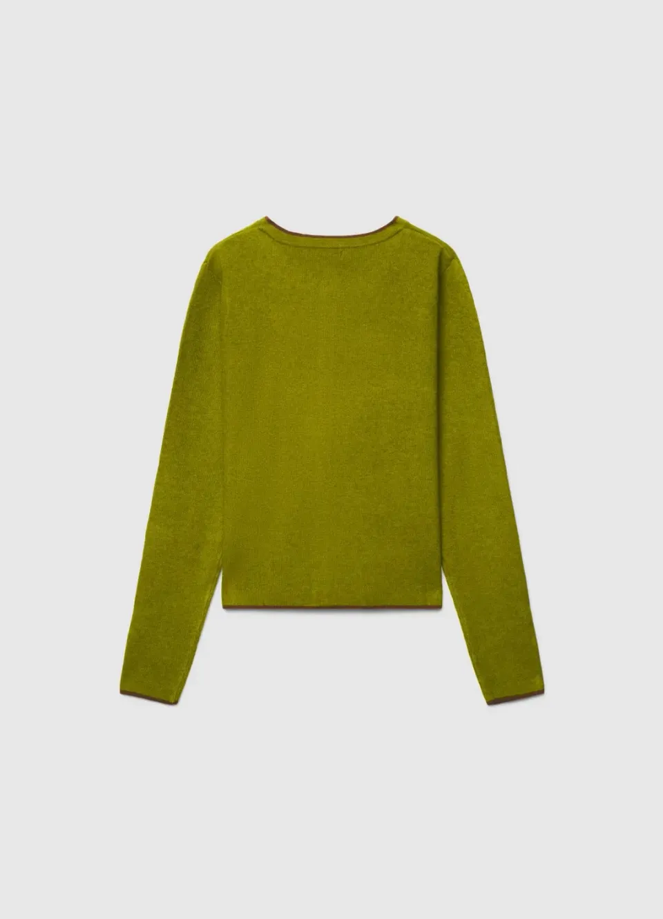 Calliope cardigan col rond contrasté femme