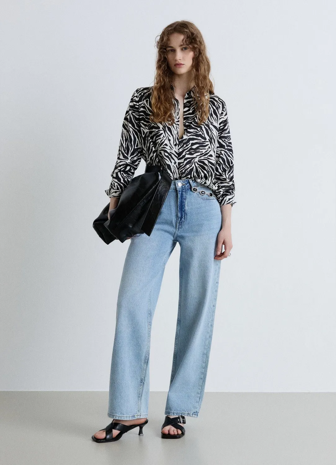 Calliope chemise animalier femme manches longues