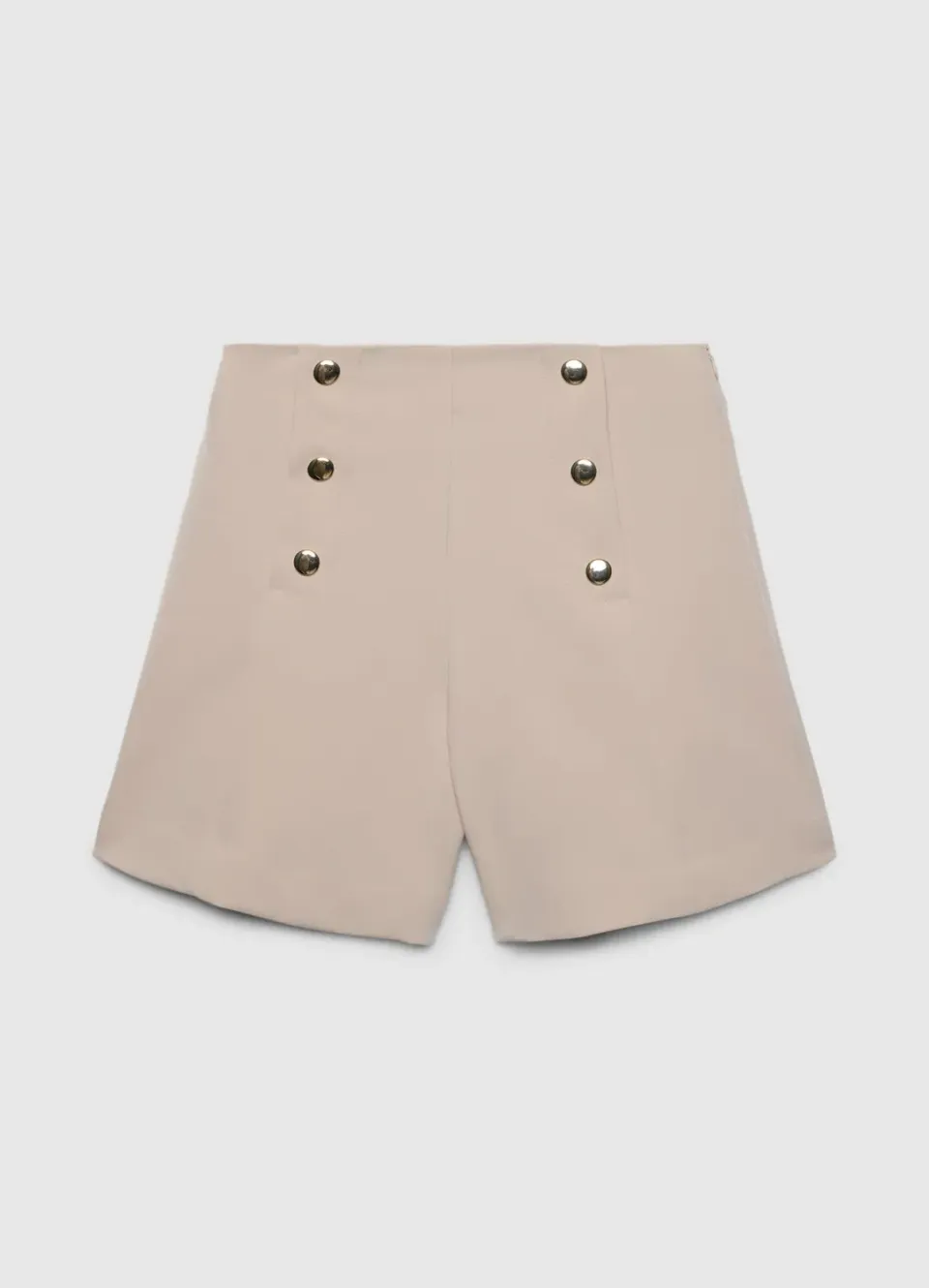 Calliope short tailleur femme boutons marinière