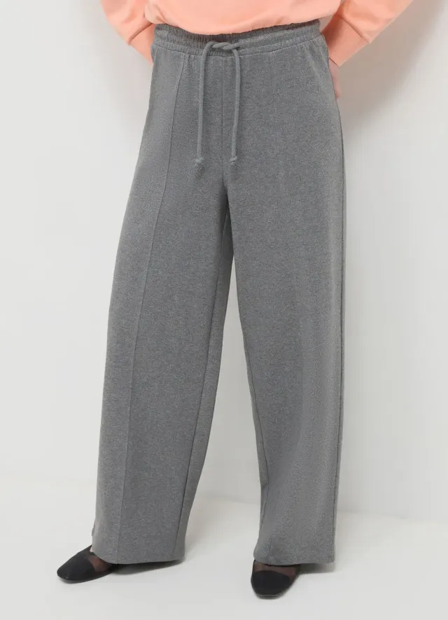 Calliope pantalon palazzo luminescent femme taille haute