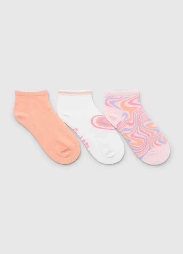 Calliope socquettes fantaisie fille lot 3 coton