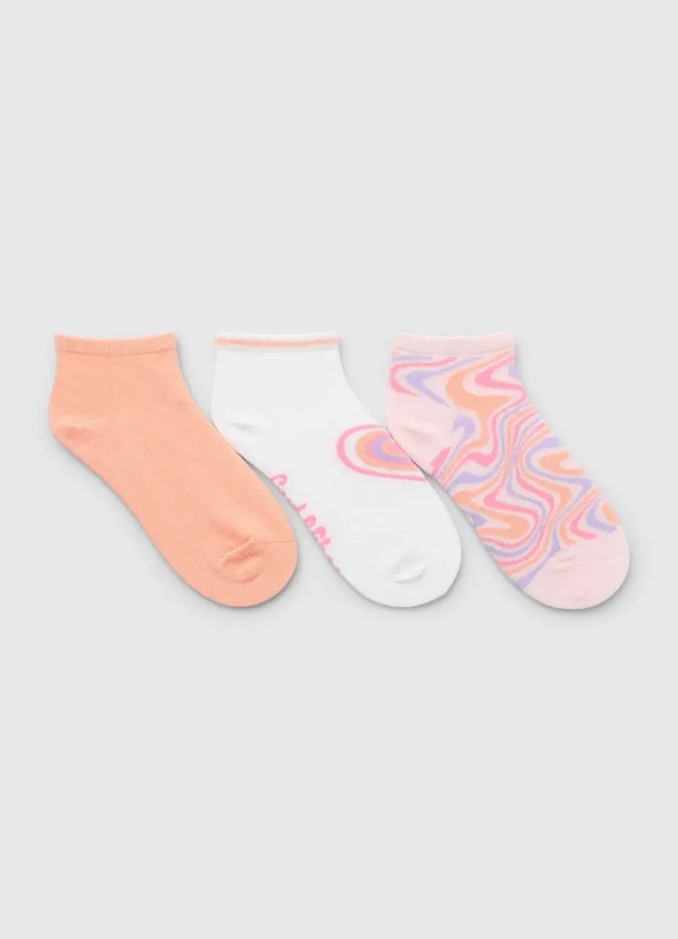 Calliope socquettes fantaisie fille lot 3 coton