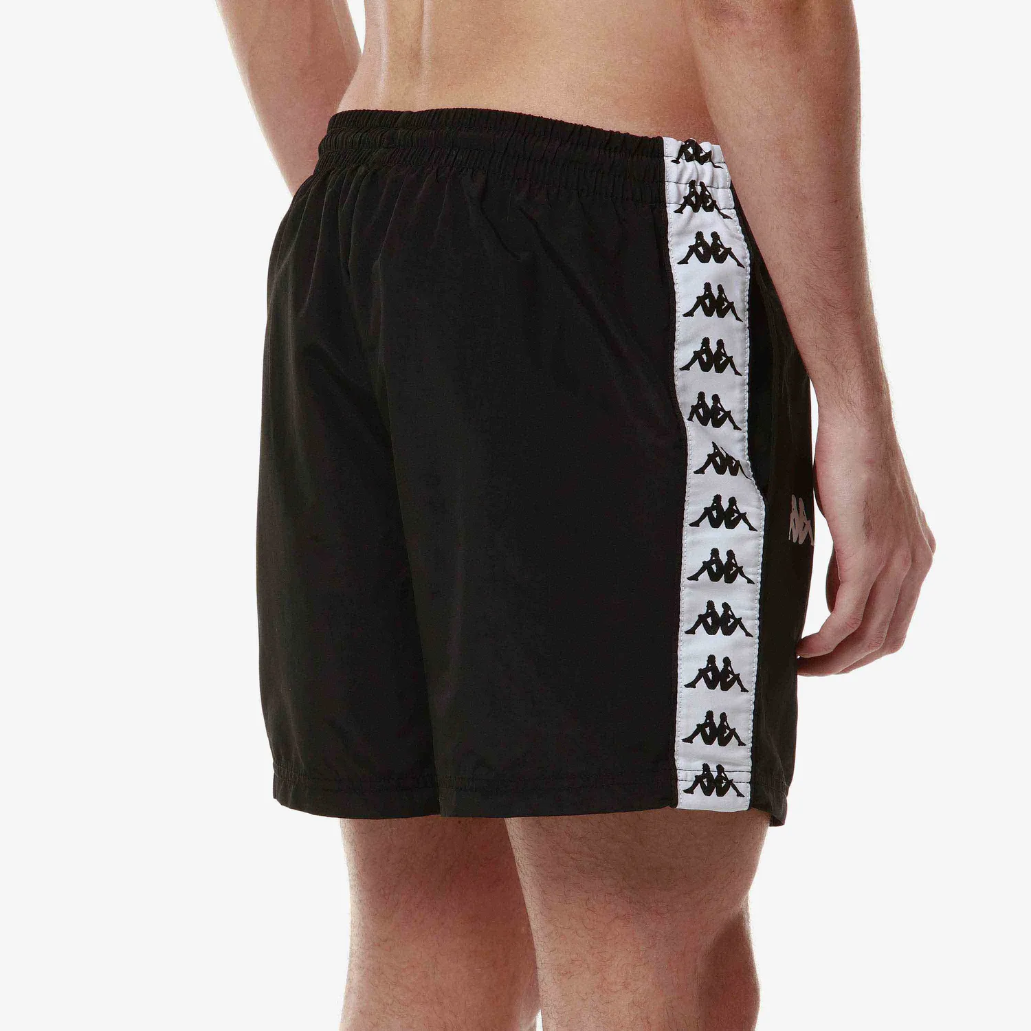 Robe di Kappa Authentic Coney short homme noir nylon
