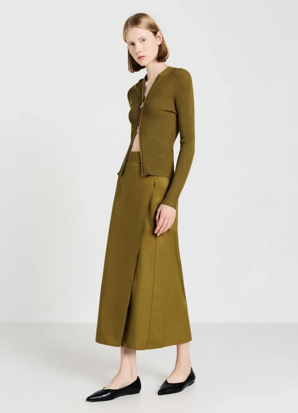 Calliope cardigan femme capuche zippé à côtes