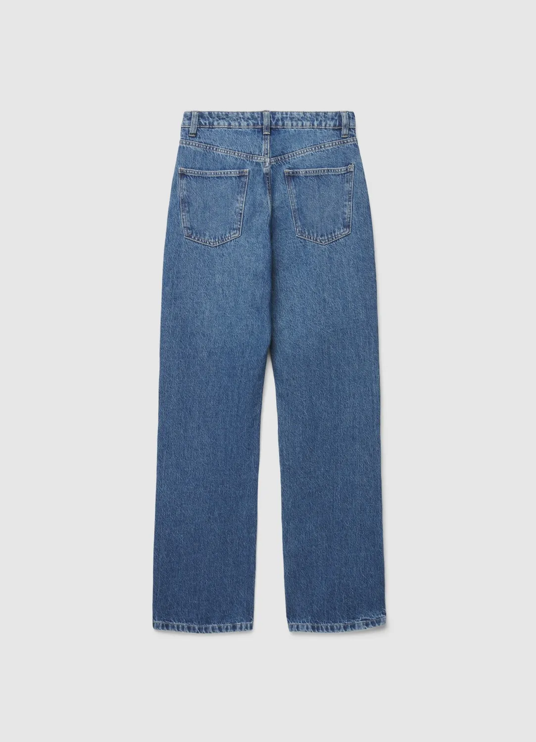 Calliope jean straight taille haute jean femme uni