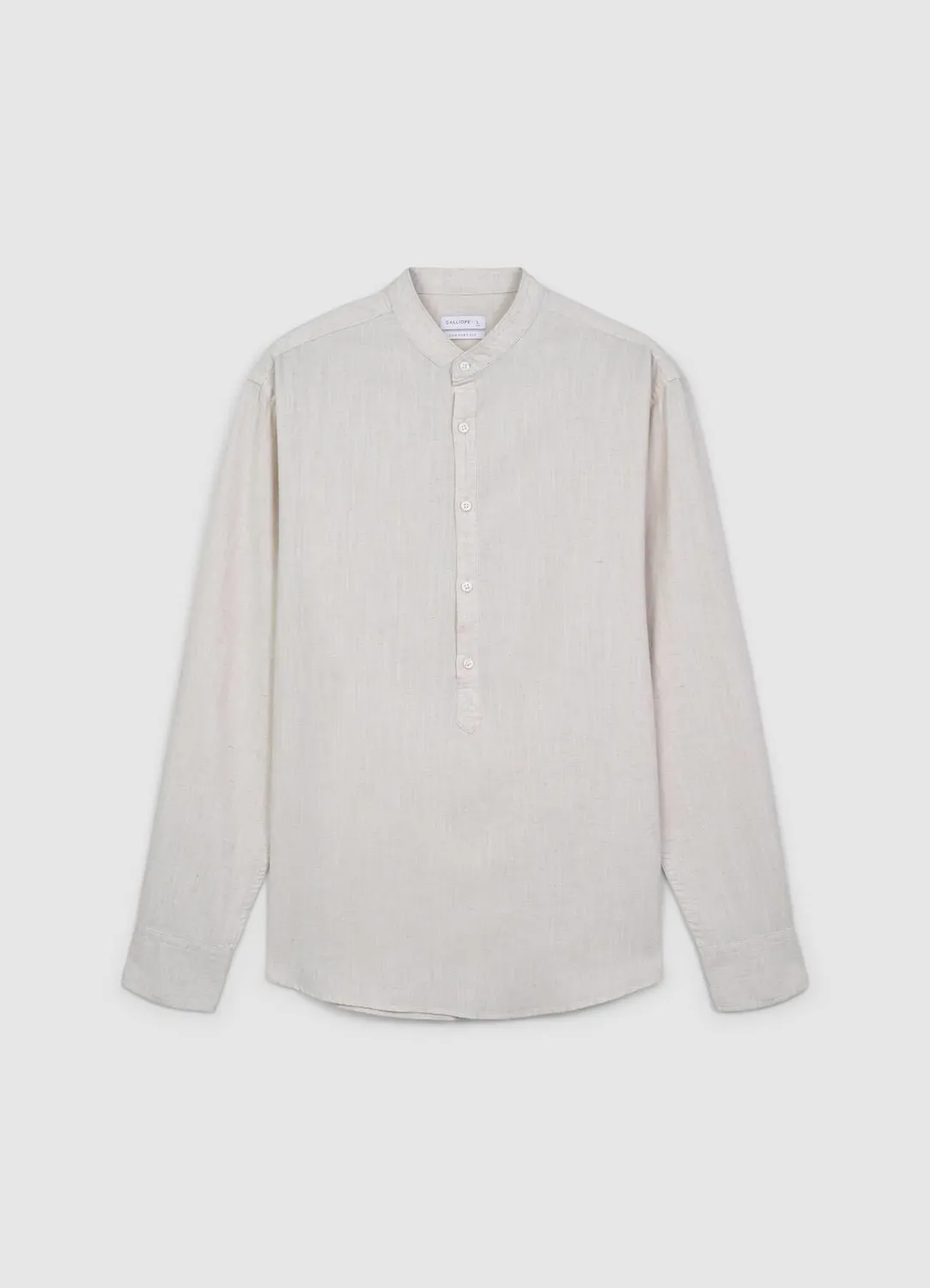 Calliope chemise coréenne homme lin coton