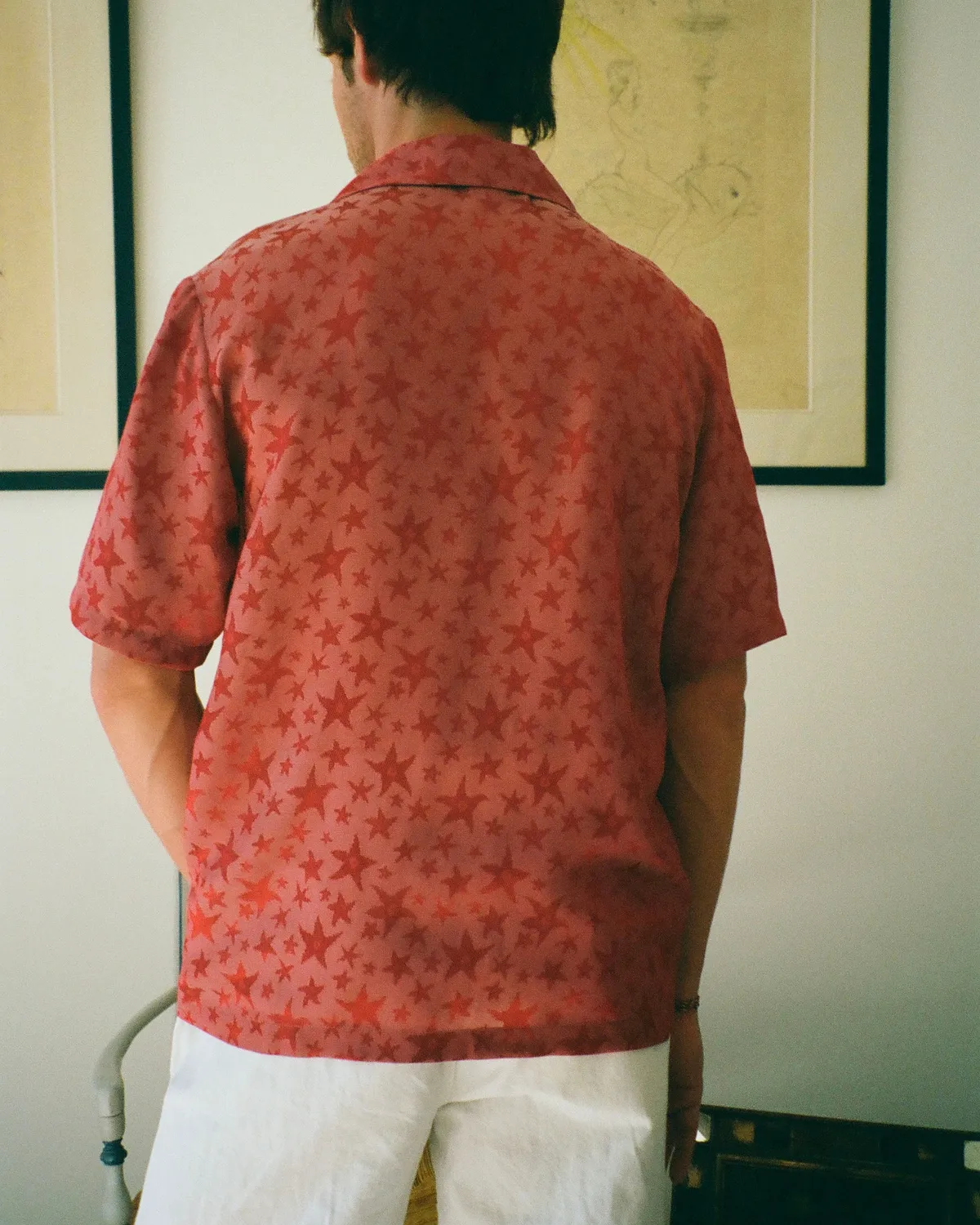 Erevan Escalet Étoile de Mer chemise rouge