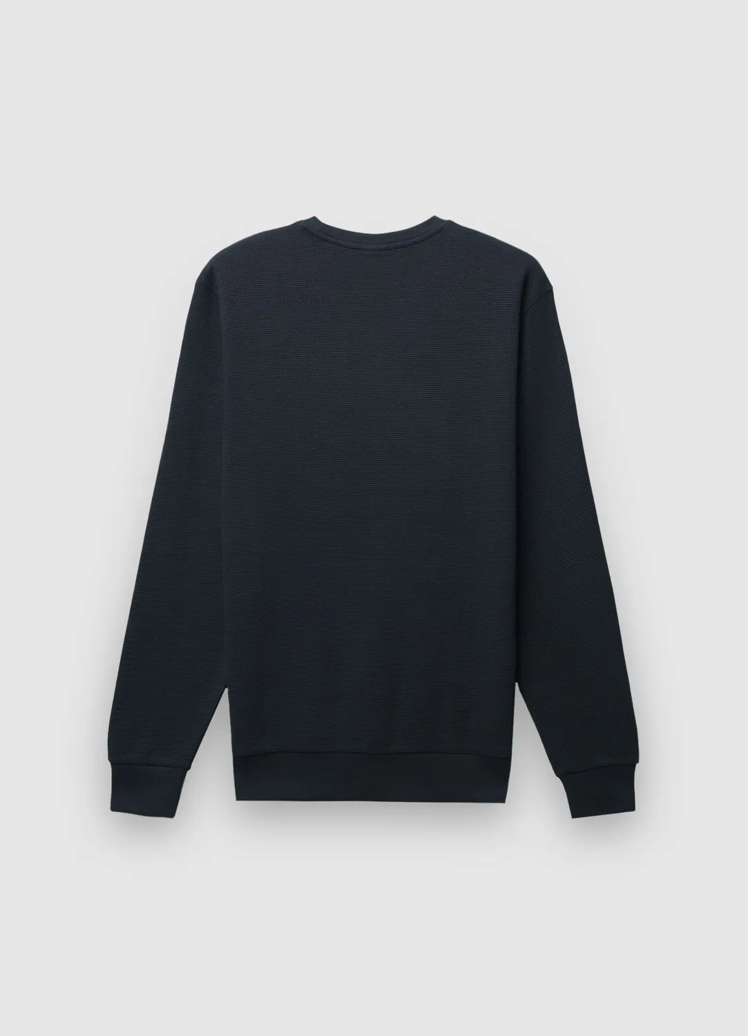 Calliope sweat homme col rond tissu texturé
