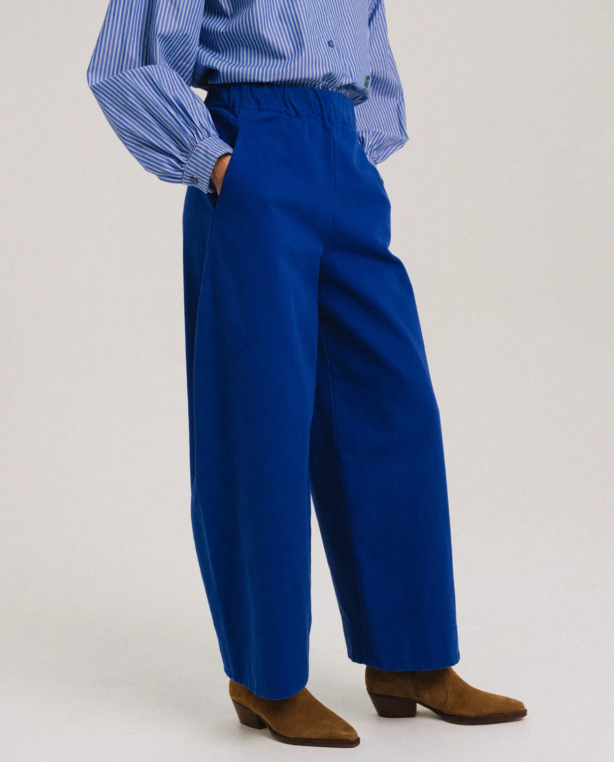 Tinsels Djoudi pantalon Klein serge coton