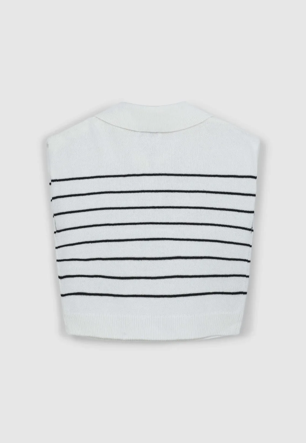 Calliope gilet rayures coton femme taille S