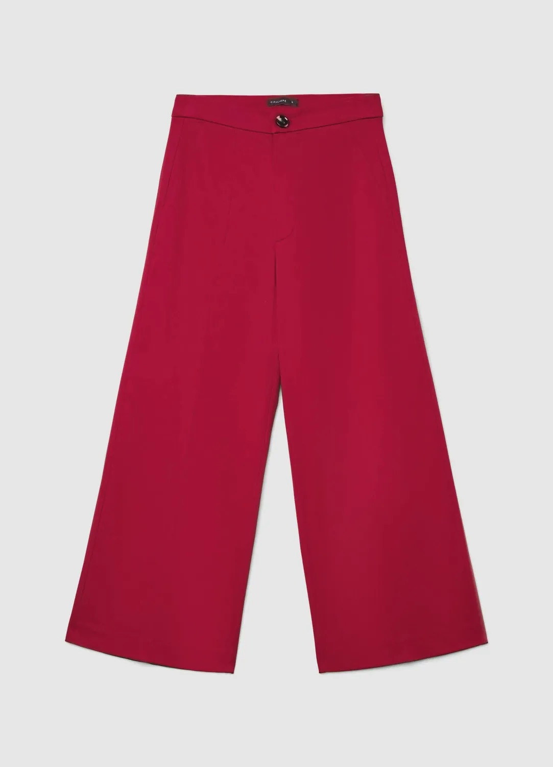 Calliope Culotte tailleur femme jambe large uni bureau