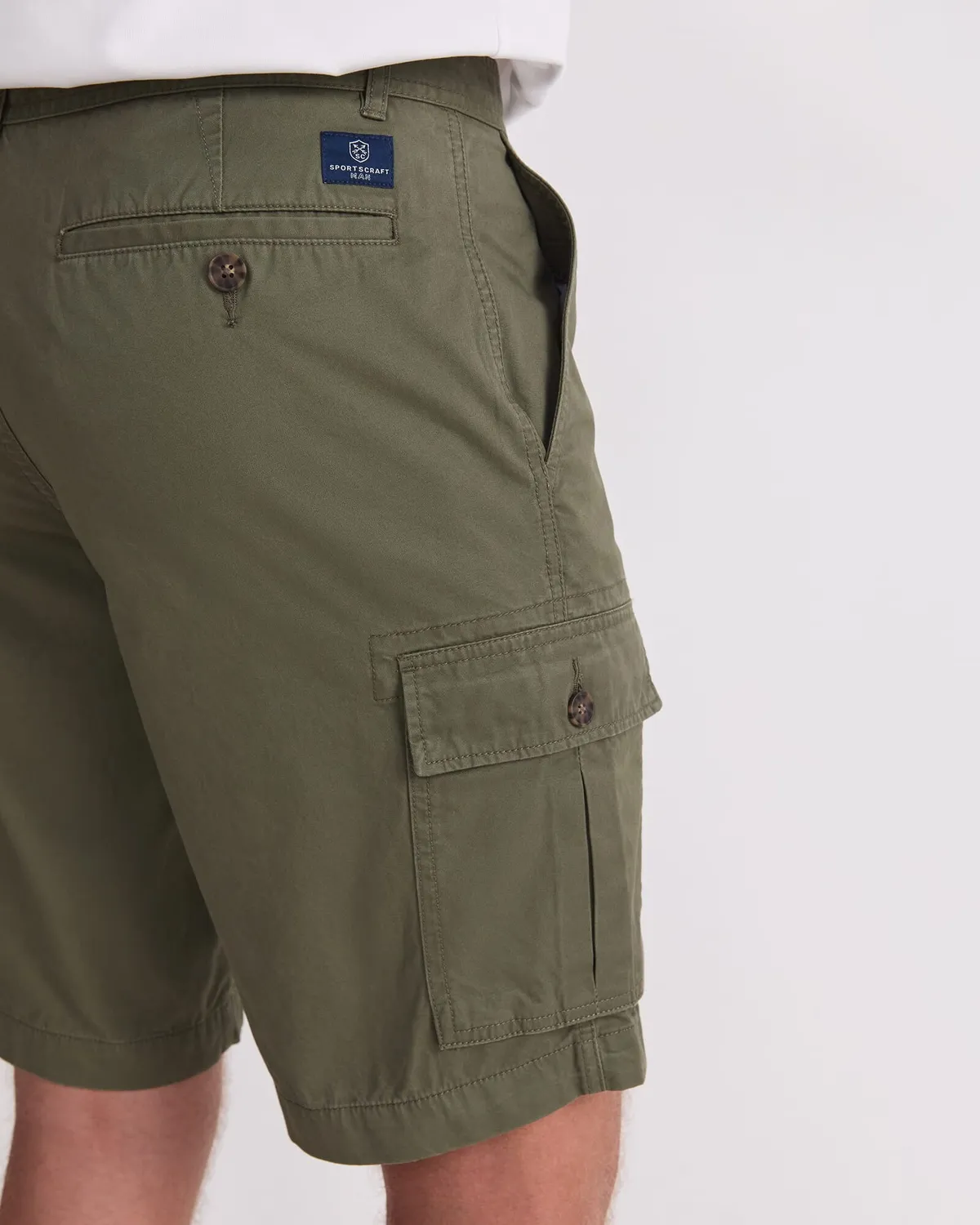 Sportscraft Cargo short coton genou homme